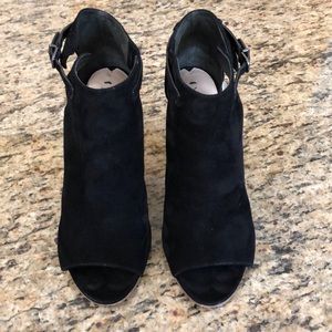 Via Spiga black open toe ankle Boot